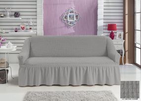 Чохол на диван світло-сірий