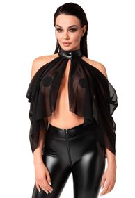Болеро Noir Handmade F349 Tulle bolero - 5XL