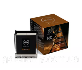Ароматична свічка Black Series - Magic Place (155 г) ТМ Aroma Home