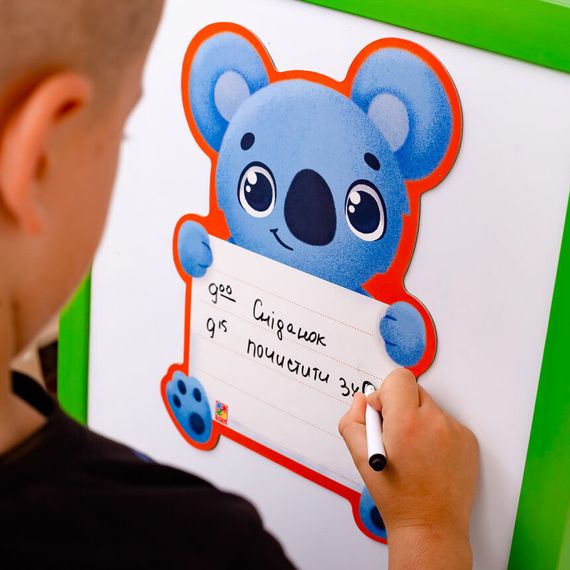 Магнітна дошка "Коала" з маркером Vladi Toys VT3601-23 (укр.) | Зображення 2