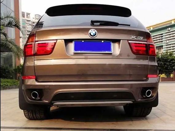 Бризковики з порогами (4 шт) для BMW X5 E-70 2007-2013рр | Зображення 3
