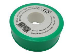Фум-стрічка професійна 19mm×0.2mm×20м (0.4g/cm3) toНасоси 10/250