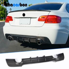 Дифузор заднього бампера V2 (для E92/E93 M-Sport, Карбон) для BMW 3 серія E-90/91/92/93 2005-2011 рр