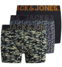 Набір чоловічих трусів боксерів Jack & Jones ADDITIONAL 3 шт в наборі