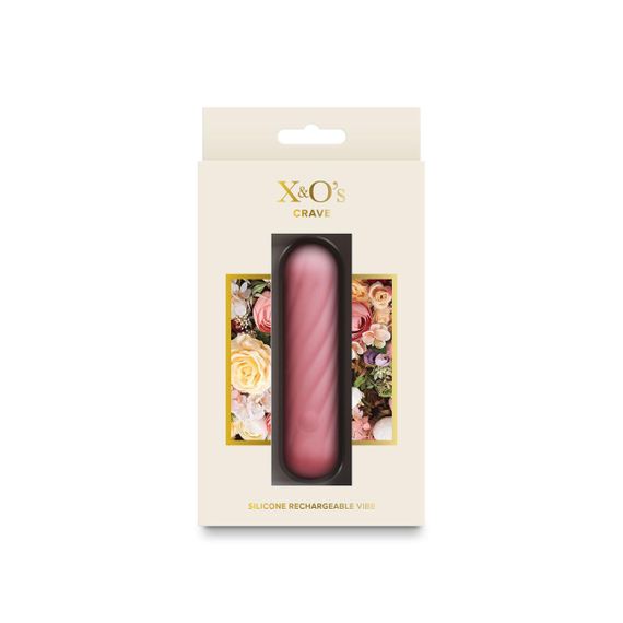 Міні-вібратор NS Novelties X&O's - Crave - Light Pink Sex Aura | Зображення 2