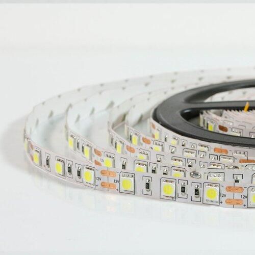 Светодиодная лента OEM ST-12-5050-60-CW-20-V2 белая, негерметичная, 1м | Зображення 3