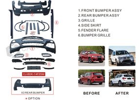 Комплект обвісів (M-Tech) для BMW X4 F-26 2014-2018рр