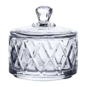 Конфетница с крышкой Ø 6.5 см ваза конфетница круглая стеклянная HP-YH-28