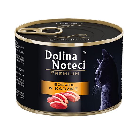 Вологий корм для котів з качкою Dolina Noteci Premium Cat Duck, 185 гр