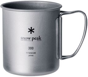 Кружка Snow Peak MG-142 Titanium Single Wall 300ml