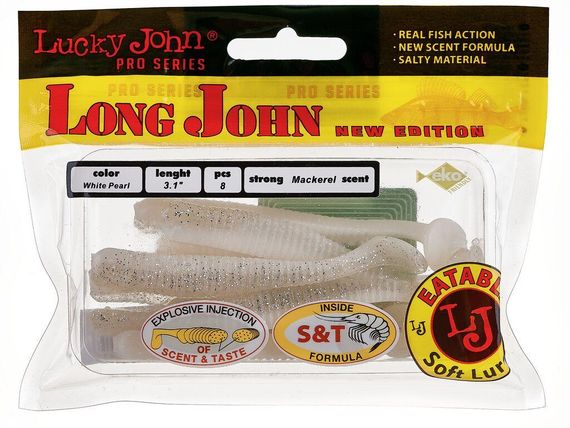 Виброхвост 3,1" LJ Лаки Джон Long John 118-T47 | Зображення 1