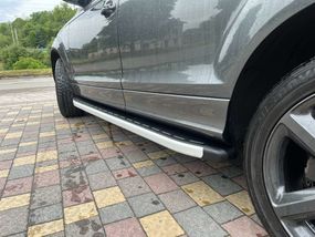 Бокові пороги Fullmond (2 шт., алюміній) для Ауди Q7 2005-2015 рр
