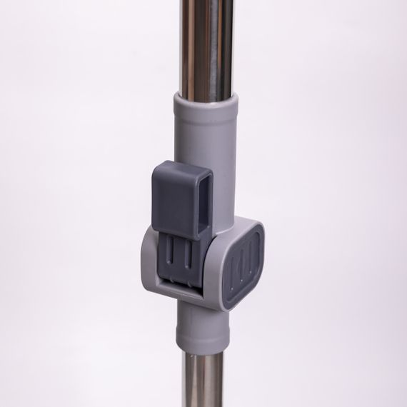 Набір для прибирання з круглою телескопічною шваброю з мікрофібри та відром із віджимом для підлоги HP-35015-22 | Зображення 3