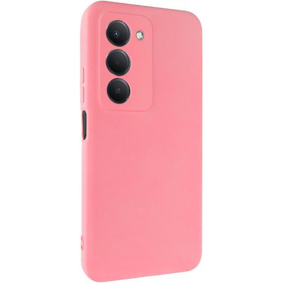 Чохол TPU GETMAN Liquid Silk Full Camera для Xiaomi Redmi 15 (EU) Рожевий / Pink