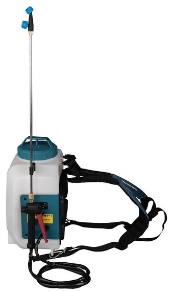 Обприскувач акумуляторний Makita DUS108Z (10 л, 5 бар, 5.2 кг, LXT, без акумуляторів та зарядного пристрою) | Зображення 3