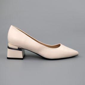 Туфлі-човники жіночі 589913 Молочні 36 37 38 39 40