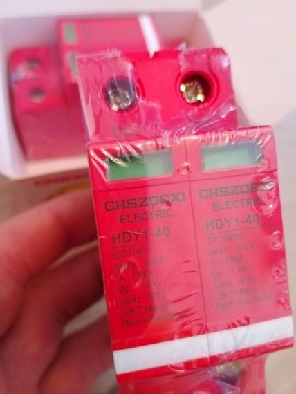 Пристрій захисту від імпульсних перенапруг ОПН DC до 40ka 1000V | Зображення 5