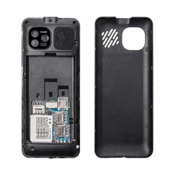 Кнопковий мобільний телефон на 4 сім карти AIEK s-mobile S73 Green | Зображення 3