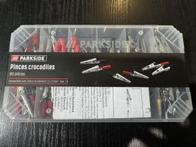Зажимы крокодил Parkside krokodilklemmen 80 шт