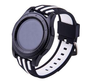 Силіконовий ремінець Primo Dart для годинника Samsung Gear S3 Classic SM-R770 / Frontier RM-760 - Black&White