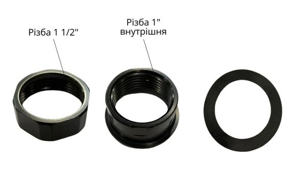 Циркуляційний насос Thermo Alliance LPS 25/40/130 з гайками LPS2540130 | Зображення 3