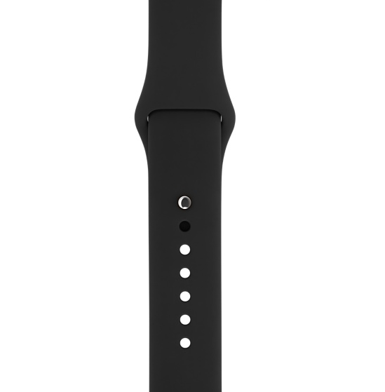 Спортивний ремінець Primo для годинника Apple Watch 42mm / 44mm / 45mm розмір L - Black | Зображення 2