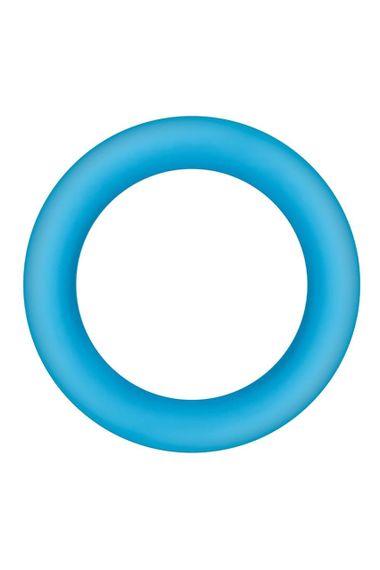 Ерекційне кільце для пеніса люмінесцентне NS Novelties Firefly синє, М sexstyle