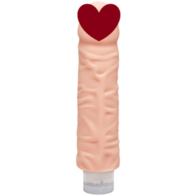 Фаллоимитатор Doc Johnson The D: Shakin D 7 Inch Vibro ULTRASKYN, диаметр 3,8см, плавная регулировка sexstyle
