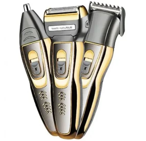 Машинка для стрижки + бритва + тример 3 в 1 Geemy GM-595