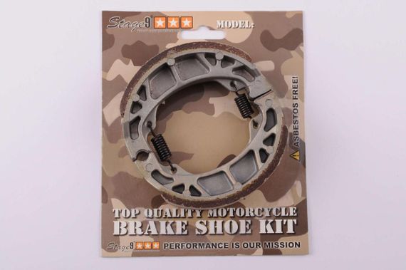 Колодки тормозные (барабан)   4T GY6 50-150   (10/12 колесо)   STAGE-9