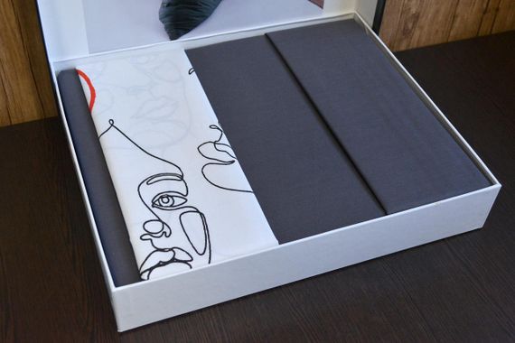 Комплект постельного белья Charlotte Duz Boya 200x220 см Mask | Зображення 1