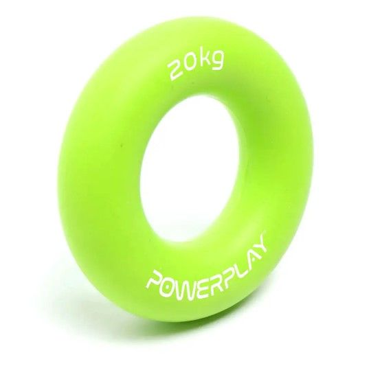 Еспандер кистьовий силіконовий PowerPlay PP-4324 Hand Grip Ring Medium 20 кг Зелений (PP_4324_20kg) | Зображення 4