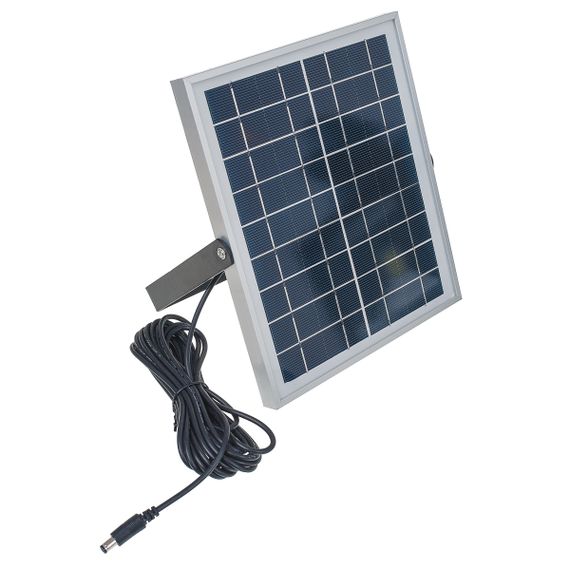Прожектор на солнечной батарее с датчиком движения с аккумулятором LED IP65 HL-42P/20W CW | Зображення 5