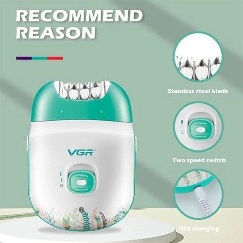 Женский эпилятор для зоны бикини VGR V-726, Женская электробритва для удаления волос с LV-299 тела, Депилятор