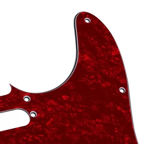Пикгард для электрогитары Fender Telecaster TL China красный | Зображення 2