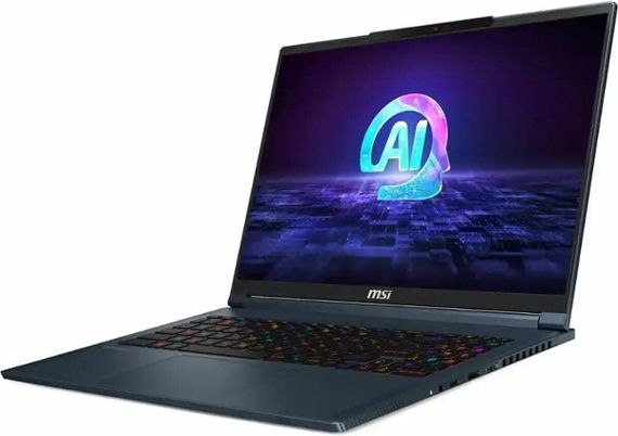 Игровой ноутбук MSI Stealth 16 AI Studio A1VFG-073С / 18" (2560x1600) IPS / Intel Core Ultra 9 185H (16 (22) ядер по 1.8 - 5.1 GHz) / 32 GB DDR5 / 1000 GB SSD M.2 / nVidia GeForce RTX 4060, 8 GB GDDR6, 128-bit / WebCam / Win 11 б/у | Зображення 3