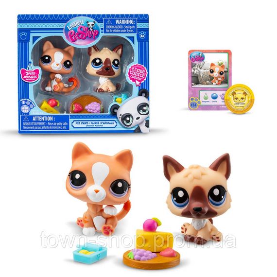 Игровой набор "Особые блюда" Littlest Pet Shop 00506 аксессуары и 2 фигурки | Зображення 1