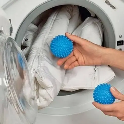 Кульки , м'ячі Dryer Balls для прання білизни Блакитні | Зображення 4