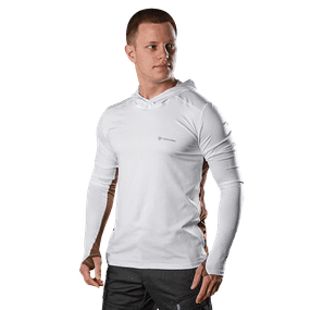 Лонгслів Chiton Air Hood CoolPass SJ Білий (7572), XXL