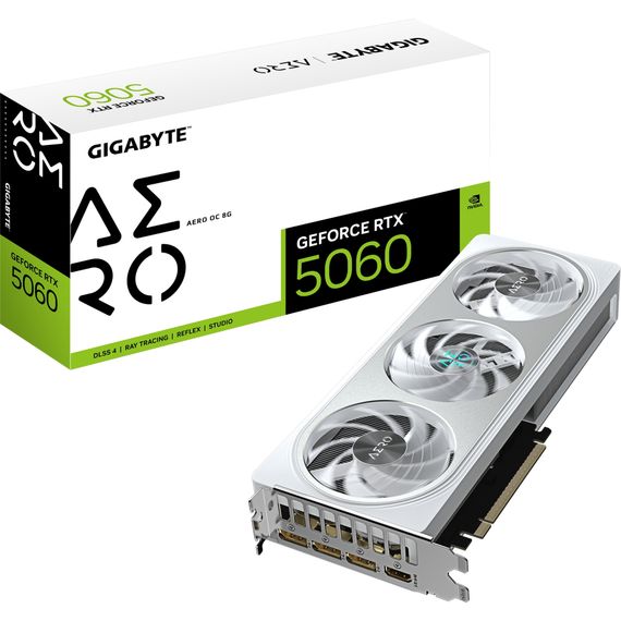 Відеокарта GIGABYTE GeForce RTX5060 8Gb AERO OC (GV-N5060AERO OC-8GD) | Зображення 9