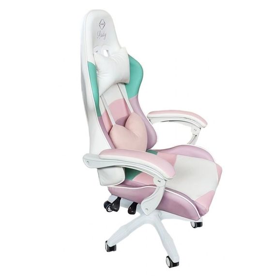 Крісло геймерське Bonro Lady 813 рожево-фіолетове | Зображення 2