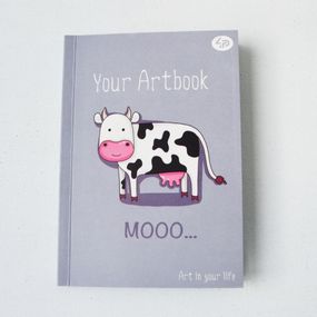 Блокнот 4Profi Artbook cow 48 арк. формат А6 902439