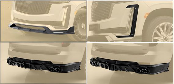 Комплект обвеса MNR Carbon для Cadillac Escalade 2020- гг | Зображення 7