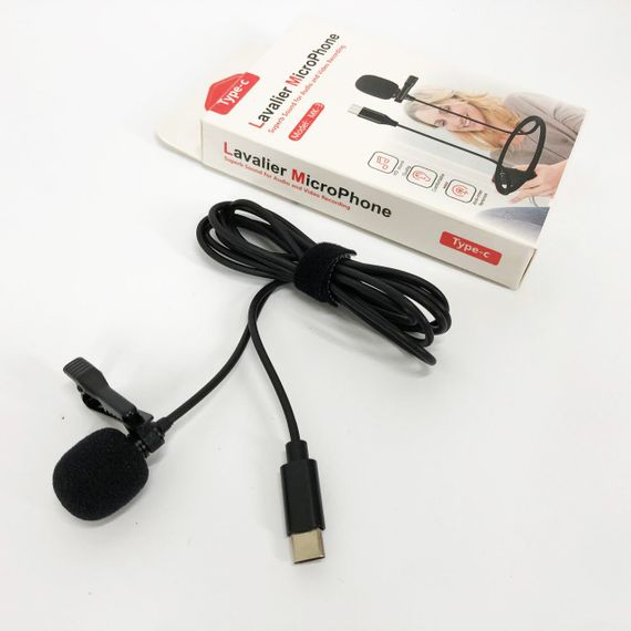 Петличный мини-микрофон DM TYPE-C MK-3 JR-31