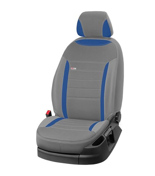 Авточохли тканеві Classic Premium 2020 (8 чи 9 місць) для Ford Custom 2013-2024 рр | Зображення 6