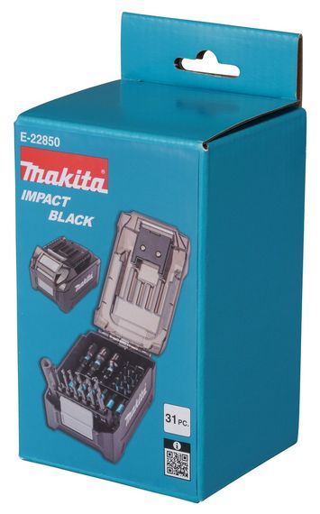 Набір біт торсіонних 31 шт у вигляді акумулятора XGT Makita Impact Black E-22850 | Зображення 6