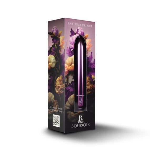 Віброкуля Rocks Off Boudoir RO-90mm Parlour Prince, 10 режимів Sex Aura | Зображення 3