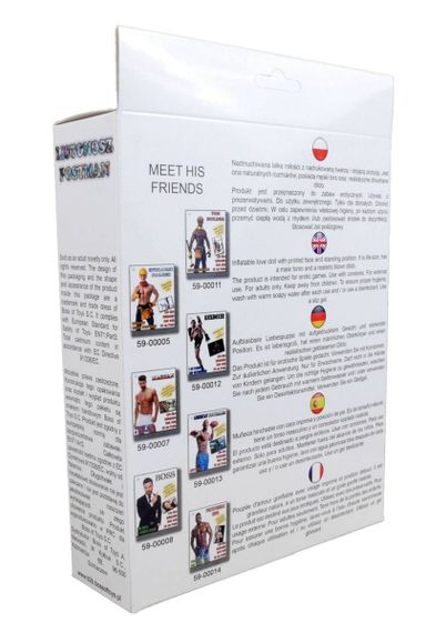 Надувная кукла BOYS of TOYS - Postman, BS5900006 sexstyle | Зображення 2
