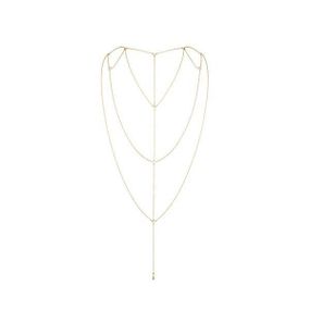 Прикраса для спини Bijoux Indiscrets Magnifique Back and Cleavage Chain - Gold