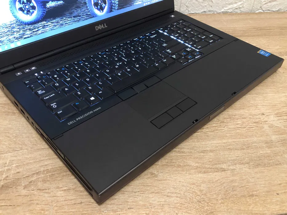Для монтажу та ігор Ноутбук Dell M6800 - 17 дюймів + Core i7 8 ядер + Гарантія | Зображення 2